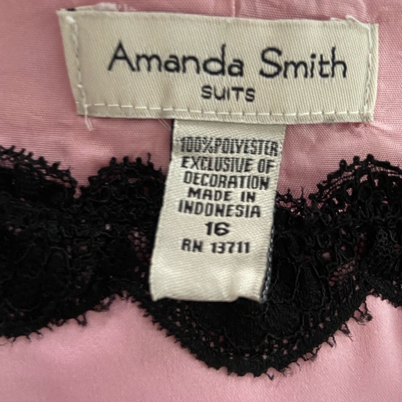 Women’s Pink Amanda Smith Vintage Pink top size 16 - Picture 2 of 6